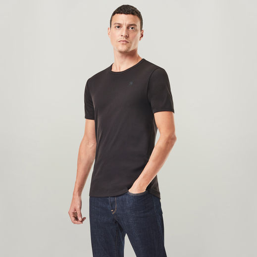 Basic T-Shirt 2-Pack | ブラック | G-Star RAW® JP